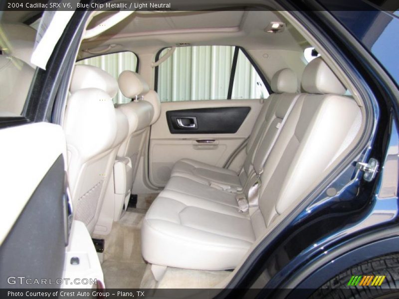 Blue Chip Metallic / Light Neutral 2004 Cadillac SRX V6