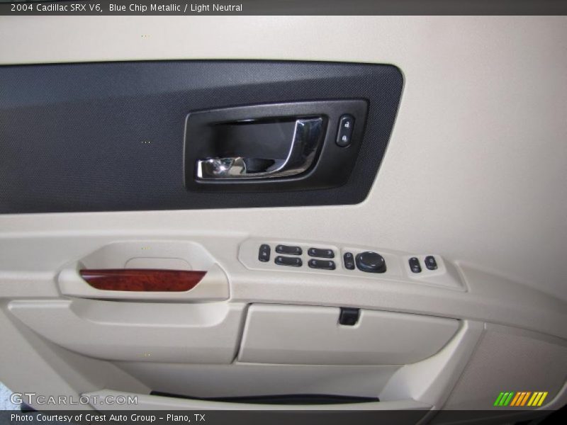 Blue Chip Metallic / Light Neutral 2004 Cadillac SRX V6