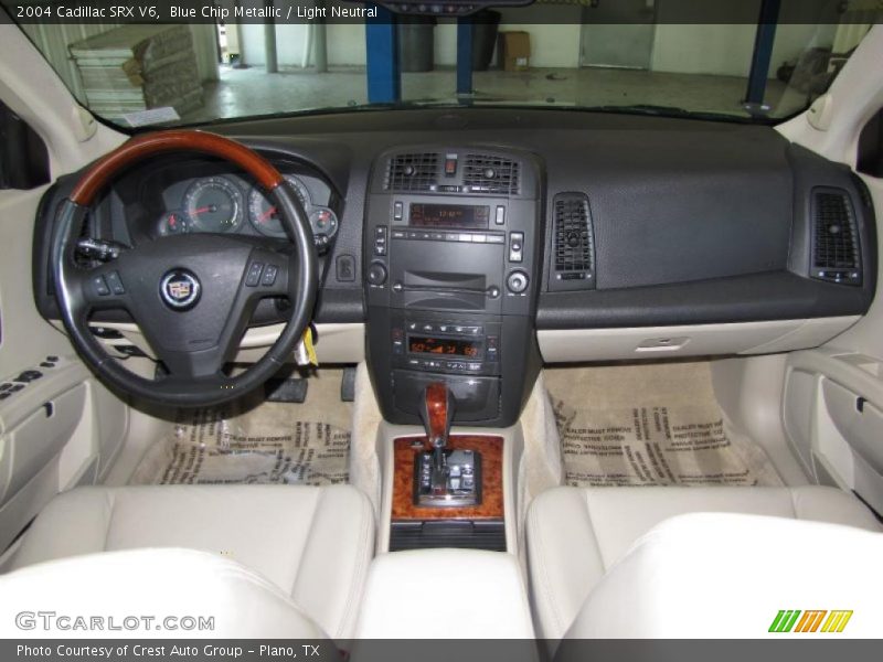 Blue Chip Metallic / Light Neutral 2004 Cadillac SRX V6
