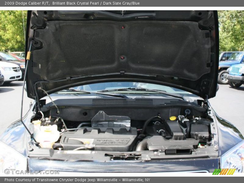 Brilliant Black Crystal Pearl / Dark Slate Gray/Blue 2009 Dodge Caliber R/T