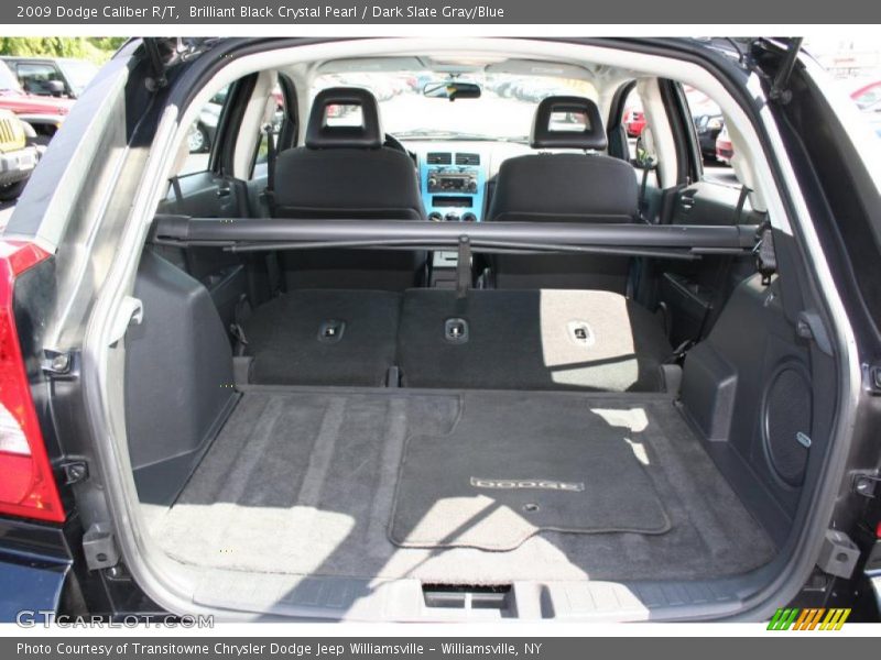 Brilliant Black Crystal Pearl / Dark Slate Gray/Blue 2009 Dodge Caliber R/T