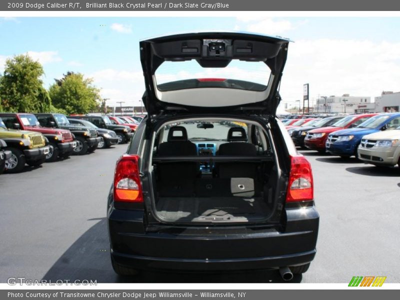 Brilliant Black Crystal Pearl / Dark Slate Gray/Blue 2009 Dodge Caliber R/T