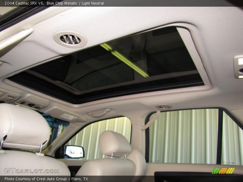 Blue Chip Metallic / Light Neutral 2004 Cadillac SRX V6