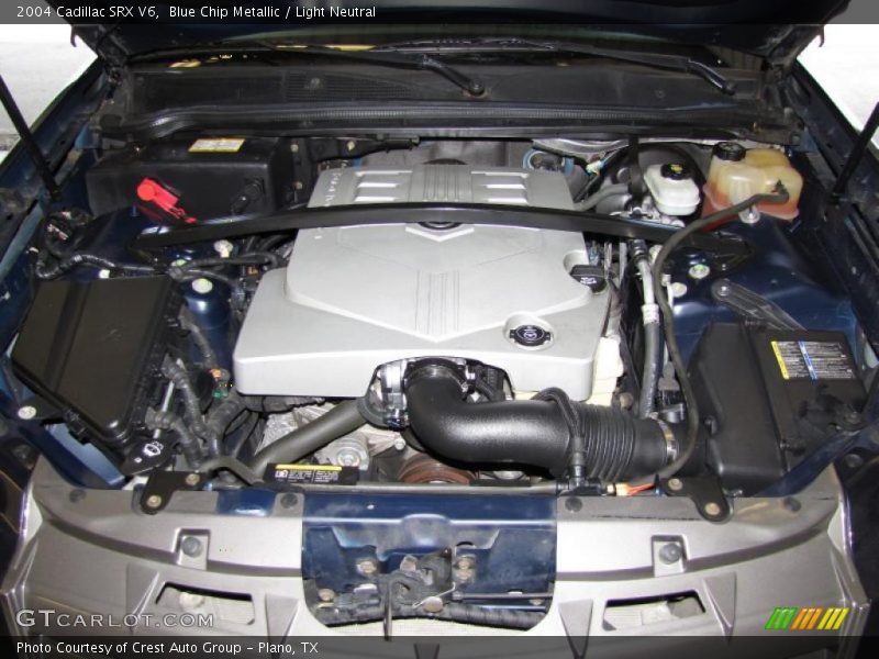 Blue Chip Metallic / Light Neutral 2004 Cadillac SRX V6