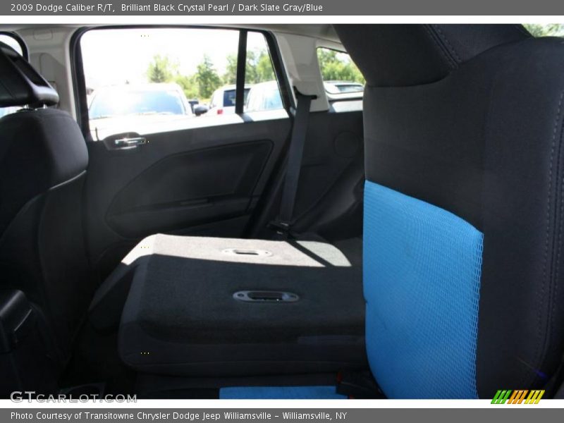Brilliant Black Crystal Pearl / Dark Slate Gray/Blue 2009 Dodge Caliber R/T
