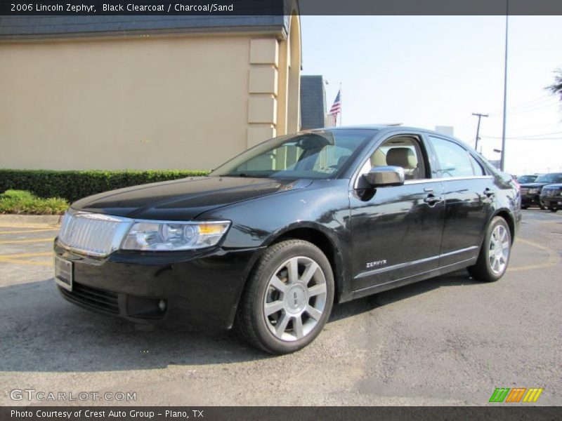 Black Clearcoat / Charcoal/Sand 2006 Lincoln Zephyr