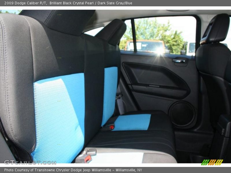 Brilliant Black Crystal Pearl / Dark Slate Gray/Blue 2009 Dodge Caliber R/T