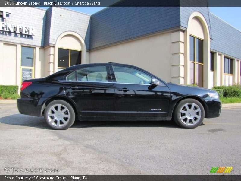 Black Clearcoat / Charcoal/Sand 2006 Lincoln Zephyr