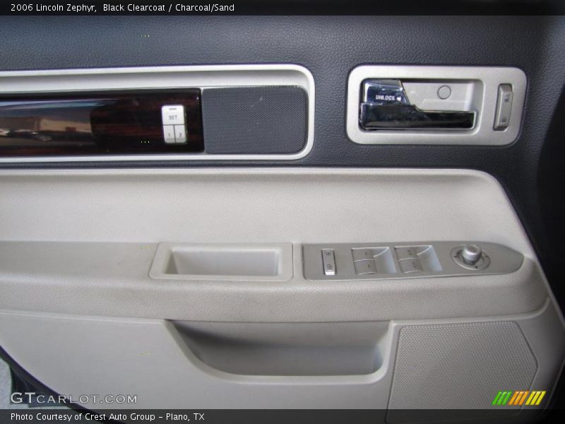Black Clearcoat / Charcoal/Sand 2006 Lincoln Zephyr