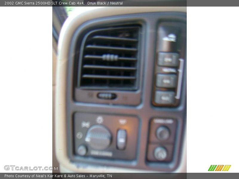 Onyx Black / Neutral 2002 GMC Sierra 2500HD SLT Crew Cab 4x4