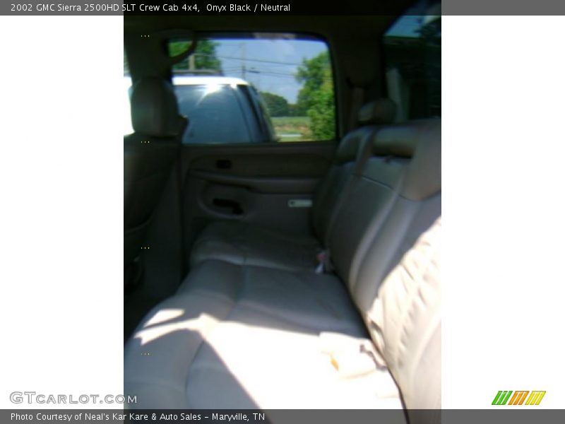 Onyx Black / Neutral 2002 GMC Sierra 2500HD SLT Crew Cab 4x4