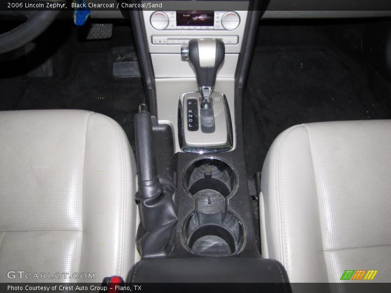 Black Clearcoat / Charcoal/Sand 2006 Lincoln Zephyr