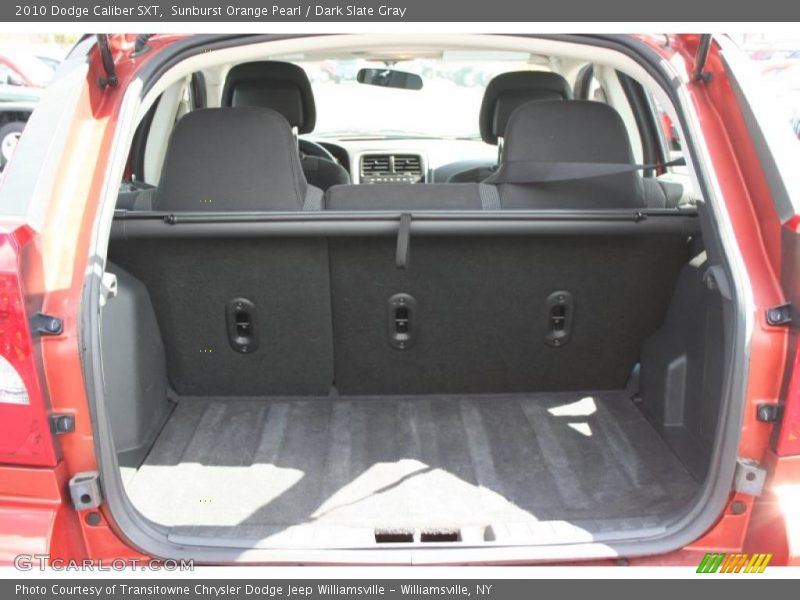 Sunburst Orange Pearl / Dark Slate Gray 2010 Dodge Caliber SXT