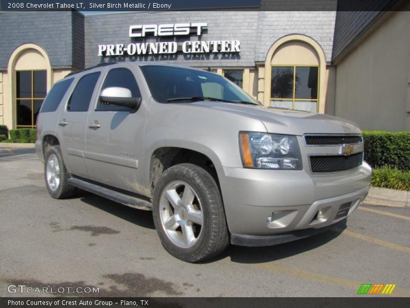 Silver Birch Metallic / Ebony 2008 Chevrolet Tahoe LT