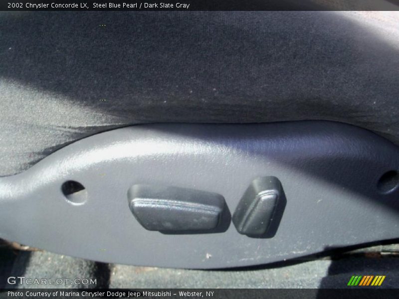 Steel Blue Pearl / Dark Slate Gray 2002 Chrysler Concorde LX