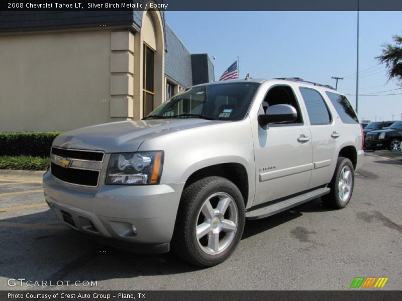 Silver Birch Metallic / Ebony 2008 Chevrolet Tahoe LT