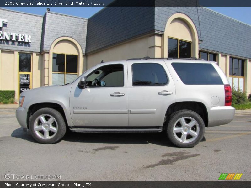 Silver Birch Metallic / Ebony 2008 Chevrolet Tahoe LT