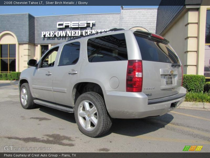 Silver Birch Metallic / Ebony 2008 Chevrolet Tahoe LT