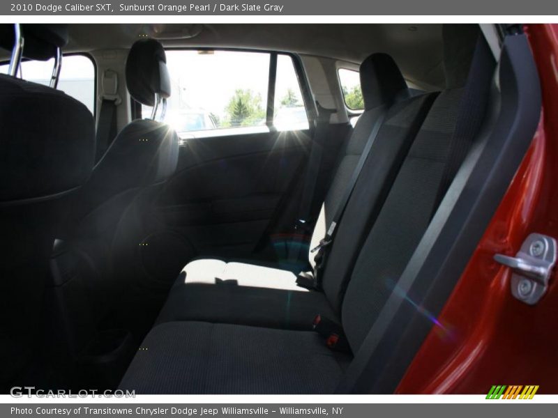 Sunburst Orange Pearl / Dark Slate Gray 2010 Dodge Caliber SXT
