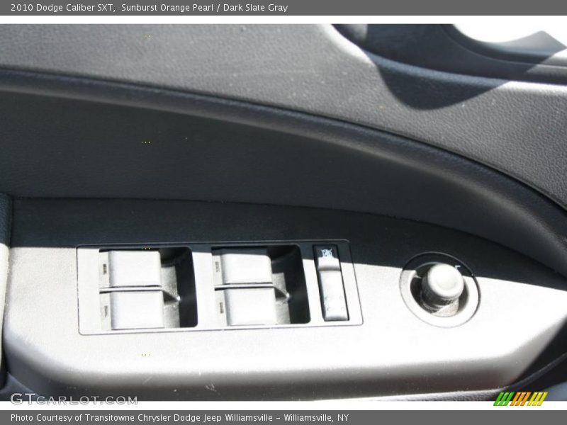 Sunburst Orange Pearl / Dark Slate Gray 2010 Dodge Caliber SXT