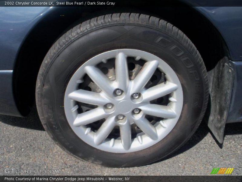 Steel Blue Pearl / Dark Slate Gray 2002 Chrysler Concorde LX