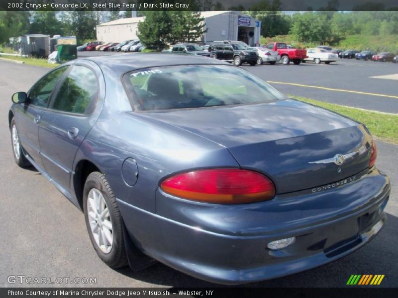 Steel Blue Pearl / Dark Slate Gray 2002 Chrysler Concorde LX