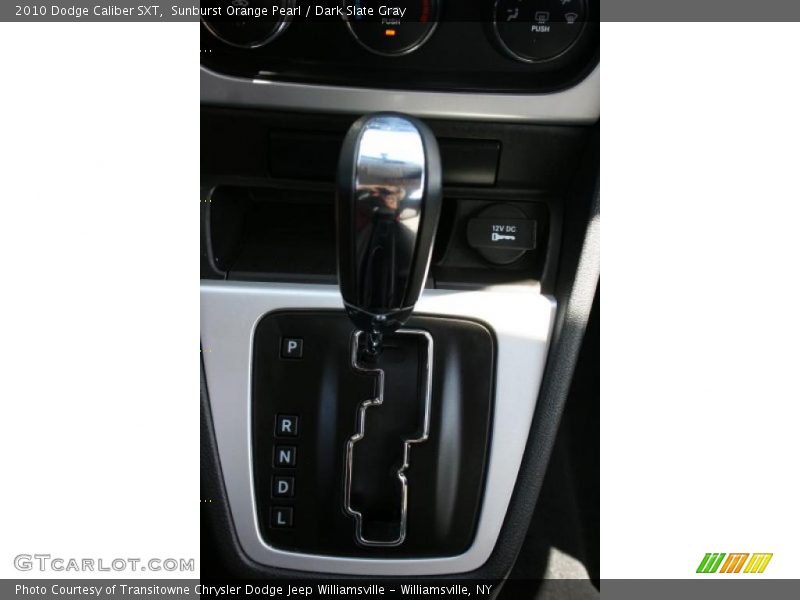 Sunburst Orange Pearl / Dark Slate Gray 2010 Dodge Caliber SXT