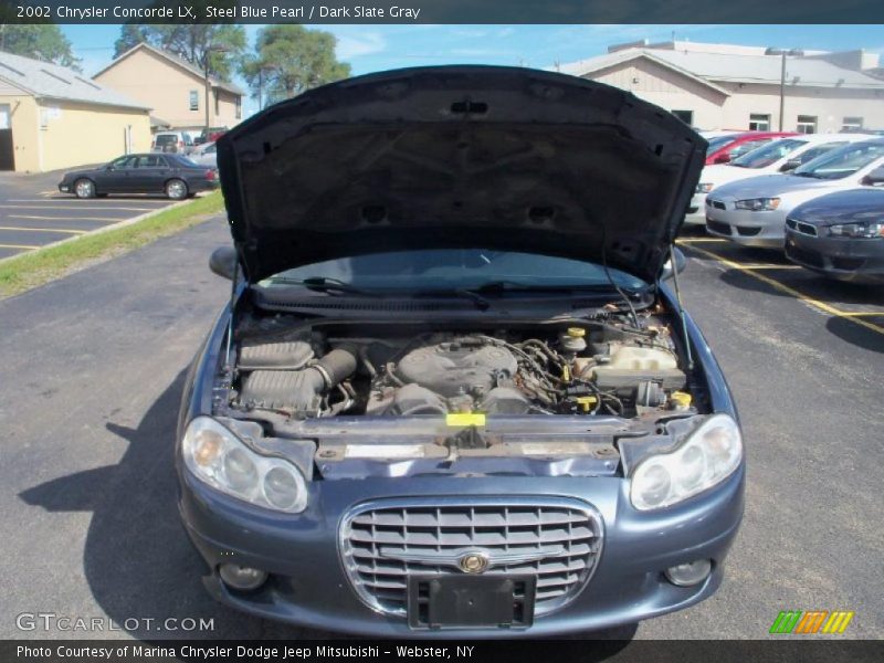 Steel Blue Pearl / Dark Slate Gray 2002 Chrysler Concorde LX