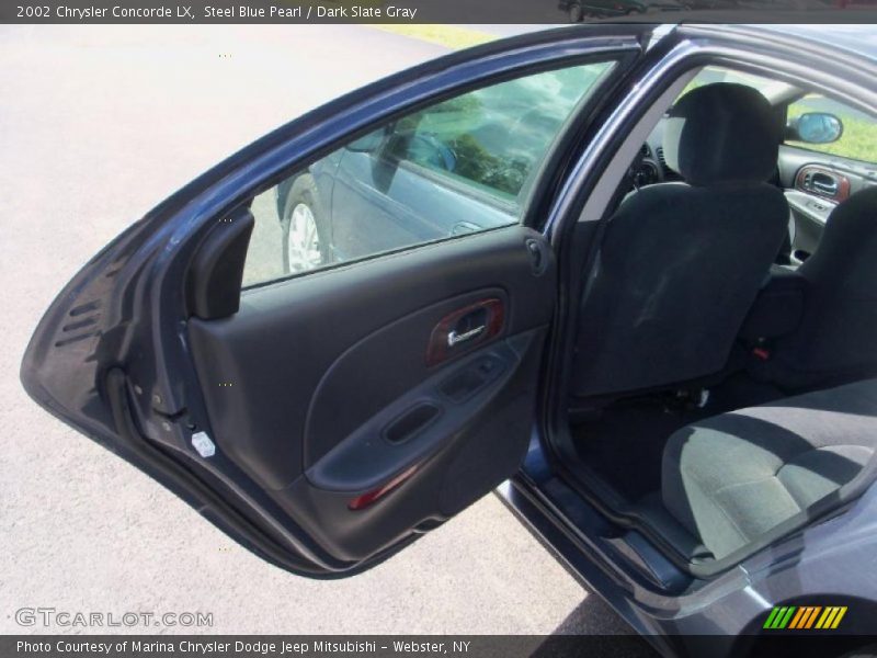 Steel Blue Pearl / Dark Slate Gray 2002 Chrysler Concorde LX