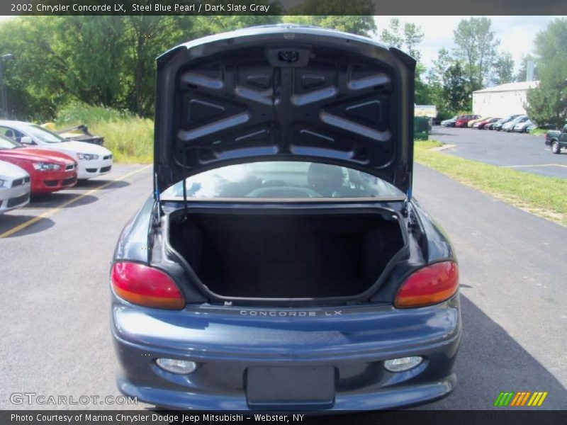 Steel Blue Pearl / Dark Slate Gray 2002 Chrysler Concorde LX