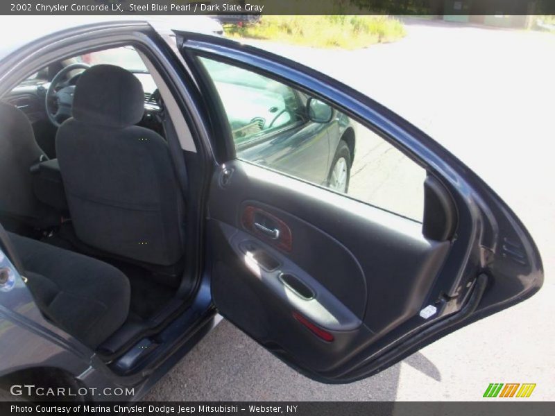 Steel Blue Pearl / Dark Slate Gray 2002 Chrysler Concorde LX