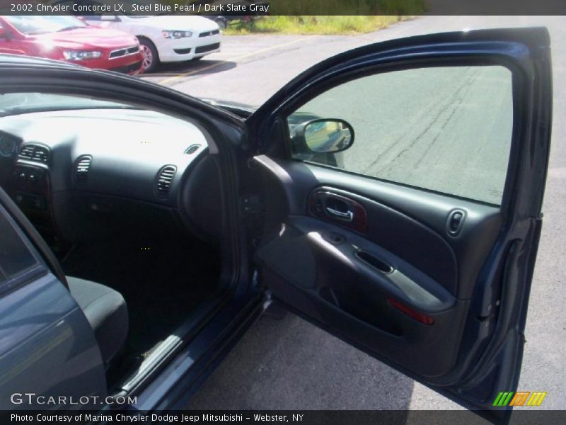 Steel Blue Pearl / Dark Slate Gray 2002 Chrysler Concorde LX
