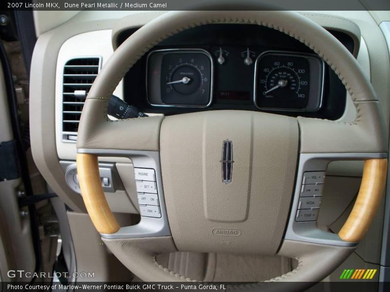 Dune Pearl Metallic / Medium Camel 2007 Lincoln MKX