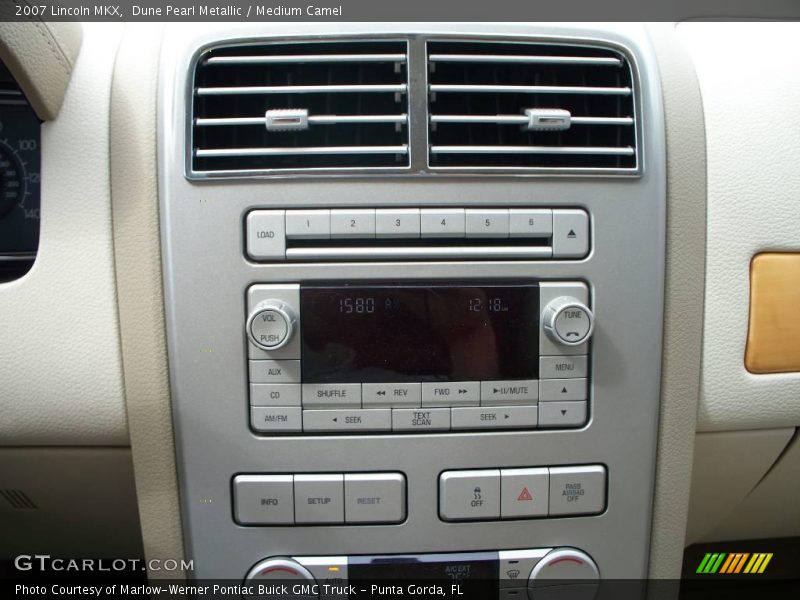 Dune Pearl Metallic / Medium Camel 2007 Lincoln MKX