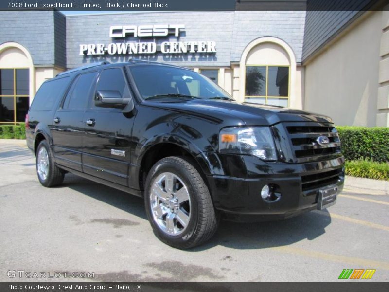 Black / Charcoal Black 2008 Ford Expedition EL Limited
