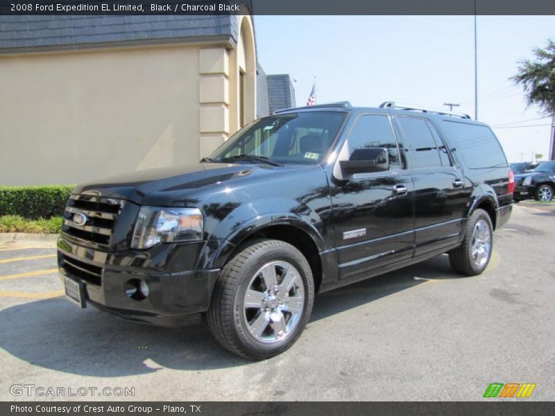 Black / Charcoal Black 2008 Ford Expedition EL Limited
