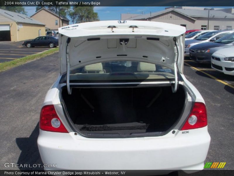 Taffeta White / Ivory Beige 2004 Honda Civic EX Coupe