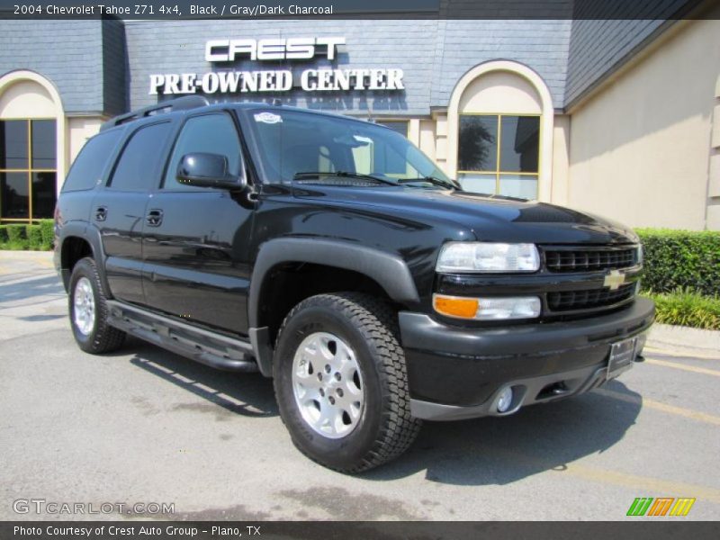 Black / Gray/Dark Charcoal 2004 Chevrolet Tahoe Z71 4x4