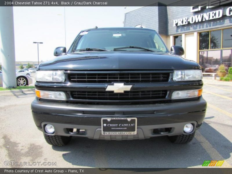 Black / Gray/Dark Charcoal 2004 Chevrolet Tahoe Z71 4x4