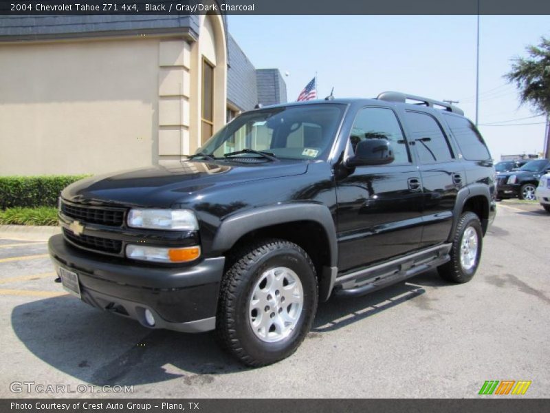Black / Gray/Dark Charcoal 2004 Chevrolet Tahoe Z71 4x4