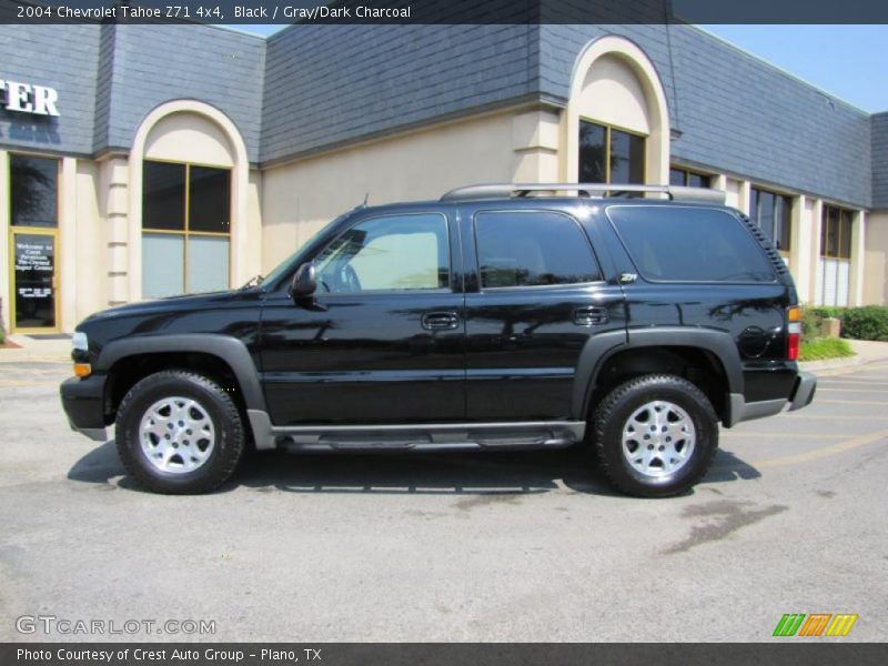 Black / Gray/Dark Charcoal 2004 Chevrolet Tahoe Z71 4x4