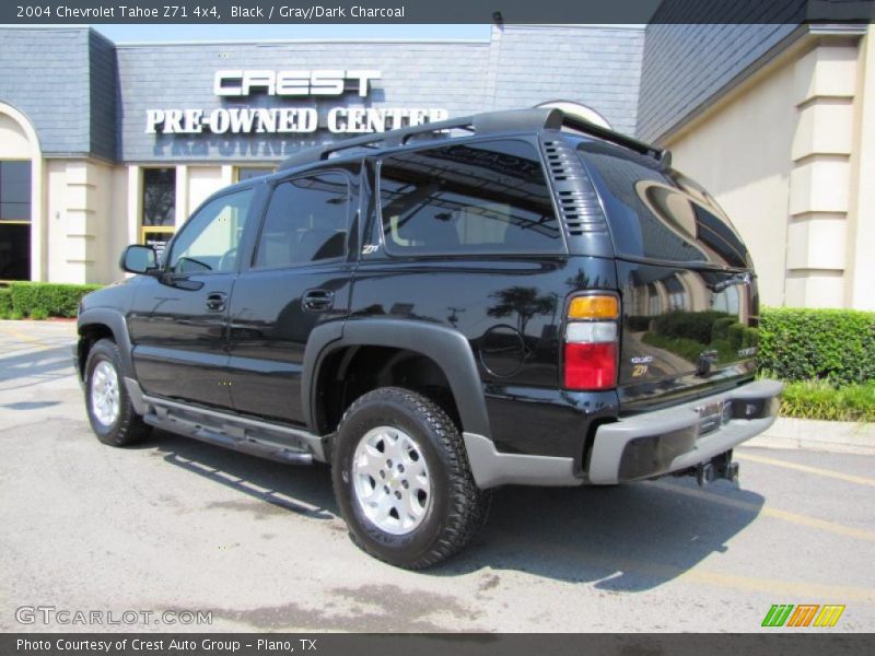 Black / Gray/Dark Charcoal 2004 Chevrolet Tahoe Z71 4x4