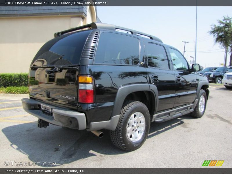 Black / Gray/Dark Charcoal 2004 Chevrolet Tahoe Z71 4x4