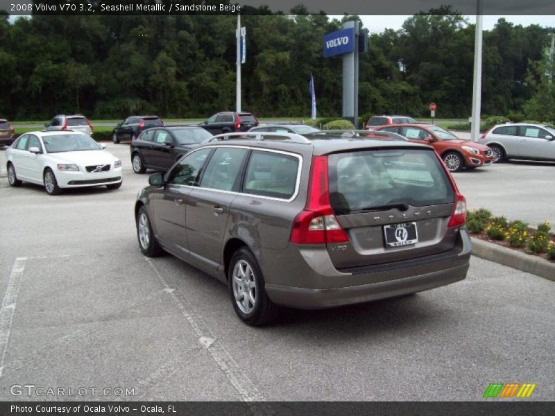 Seashell Metallic / Sandstone Beige 2008 Volvo V70 3.2