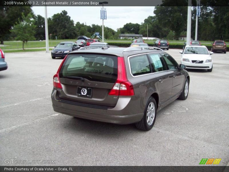 Seashell Metallic / Sandstone Beige 2008 Volvo V70 3.2