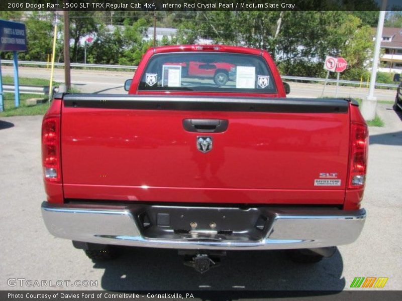 Inferno Red Crystal Pearl / Medium Slate Gray 2006 Dodge Ram 1500 SLT TRX Regular Cab 4x4