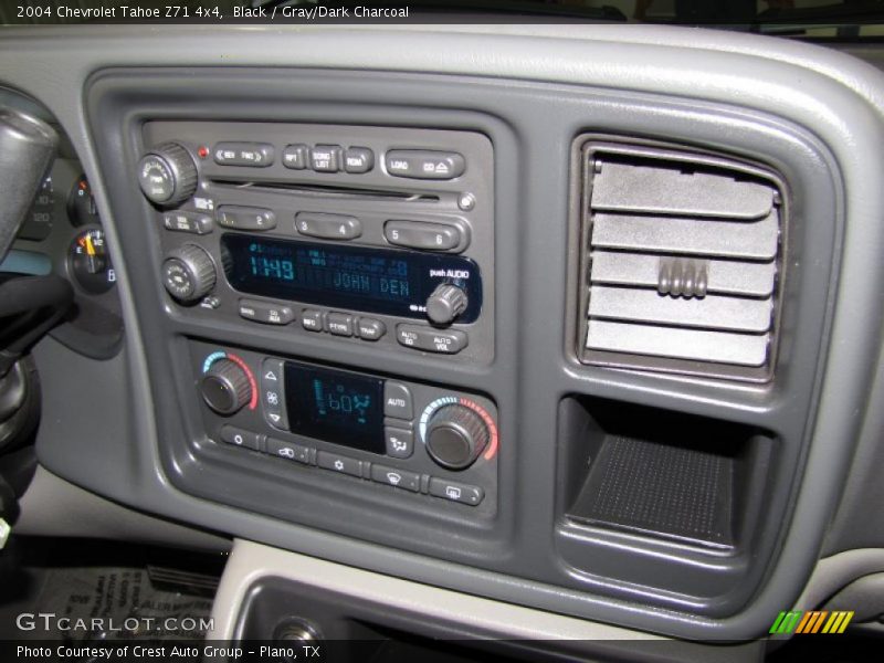 Black / Gray/Dark Charcoal 2004 Chevrolet Tahoe Z71 4x4