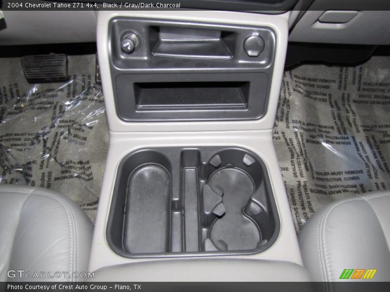 Black / Gray/Dark Charcoal 2004 Chevrolet Tahoe Z71 4x4