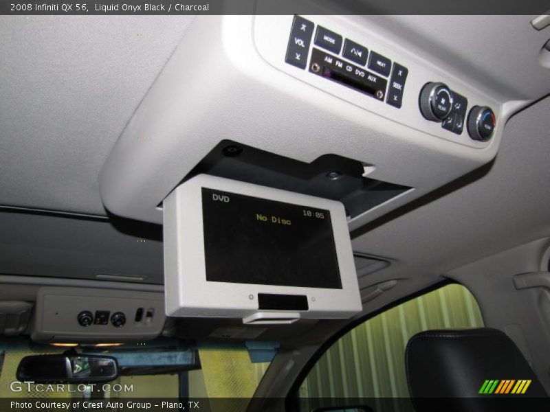 Liquid Onyx Black / Charcoal 2008 Infiniti QX 56