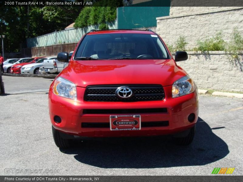Barcelona Red Pearl / Ash 2008 Toyota RAV4 I4